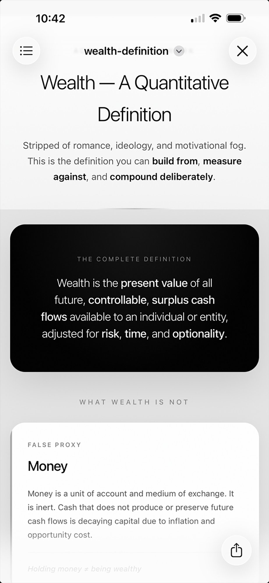 Wealth App